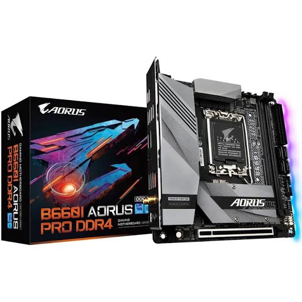 Gigabyte B660I AORUS Pro DDR4 Intel LGA 1700 Mini ITX Motherboard