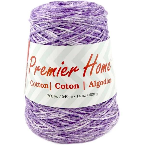 Premier Yarns Home Cotton Yarn - Multi Cone-Violet Splash