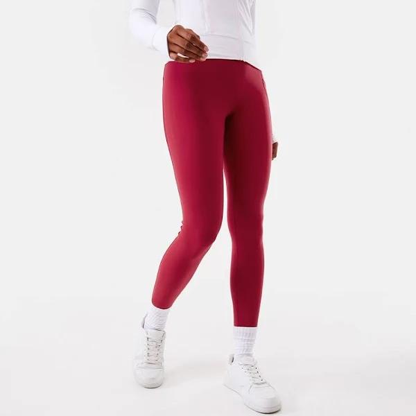 Kmart Active Womens Ultrasoft Leggings - Logan Red Size: 8