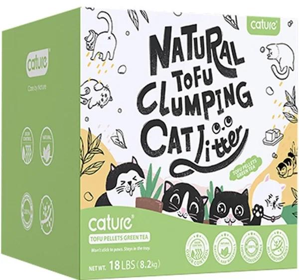 Cature 20L Tofu Cat Litter - Green Tea