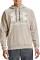 Under Armour Men's Rival Fleece Big Logo Hoodie (Stone/Team Orange) S