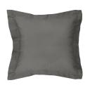 Algodon 300TC Cotton Sheet Set - Charcoal European Pillowcase