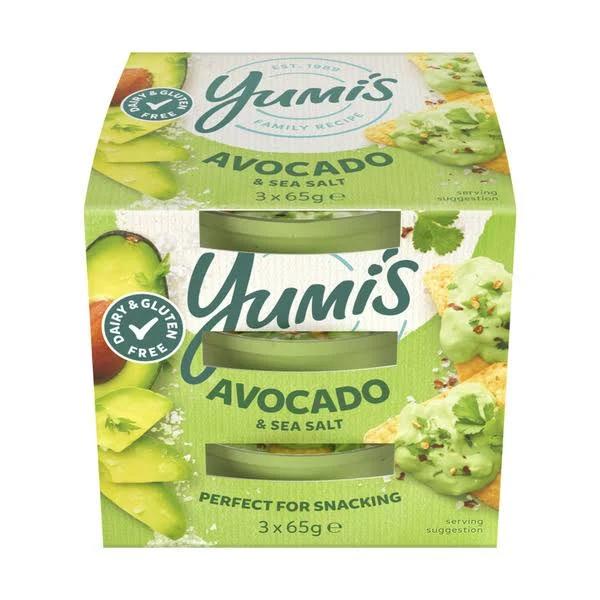 Yumi's Mini Avocado Dip 3x65g