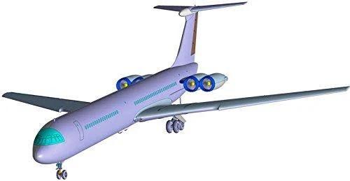 Zvezda 1/144 Ilyushin IL-62M Plastic Model Kit 7013