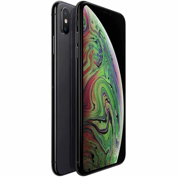 Apple iPhone XS Max A1921 64 GB Smartphone - 6.5" OLED HD 2688 x 1242 - Dual-Core (2 Core) 2.50 GHz Quad-Core (4 Core) 1.60 GHz - 4 GB Ram - IOS 12 - 4G - Space Gray - Refurbished