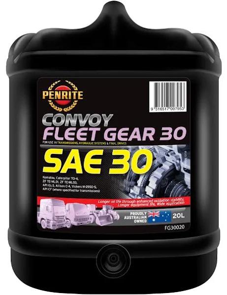 Penrite Fleet Gear 30 SAE 30 Mineral 20L | FG30020