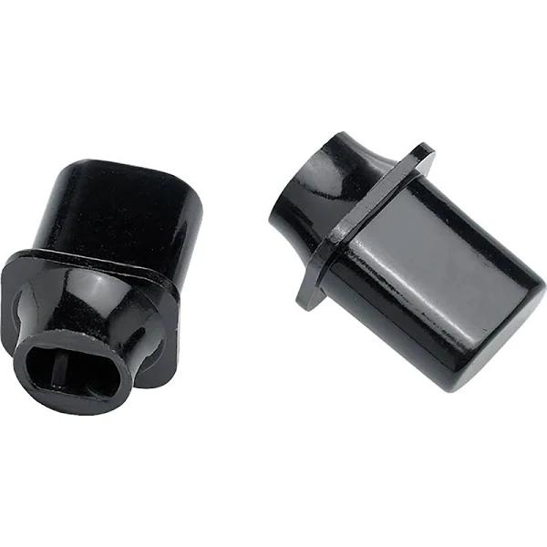 Fender Pure Vintage Telecaster Top-hat Switch Tips - Black (2)