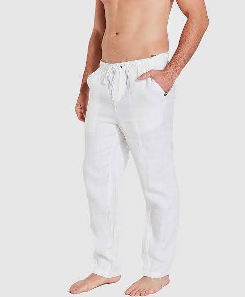 Coast Linen Pants - White