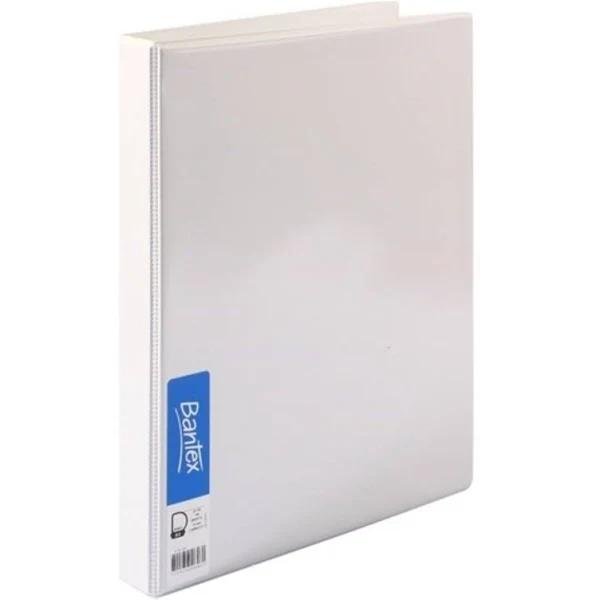 Bantex Insert Binder 2D Ring 19mm A4 White