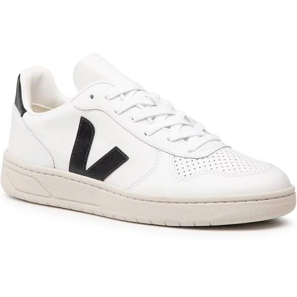 Veja - V-10 Leather Sneakers, White