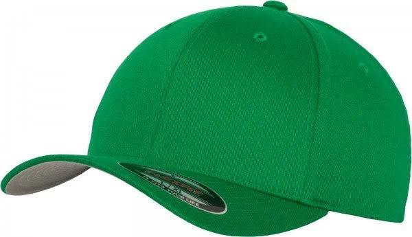 Flexfit Wooly Combed Stretchable Cap - Pepper Green