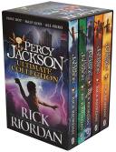 Percy Jackson & The Olympians 5 Children Book Collection Box Set (The Lightning Thief, The Last Olympian, The Titan's Curse, The Sea of Monsters,