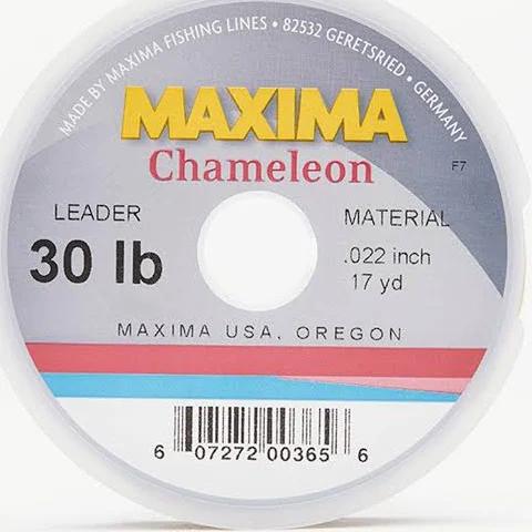 Maxima Chameleon Leader Wheel 30 lb