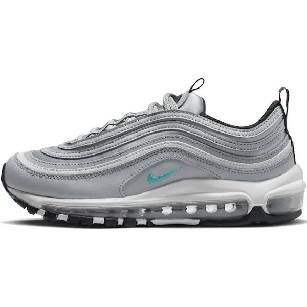 Nike Air Max 97 Women's - Wolf Grey/White/Black/Teal Nebula - 6