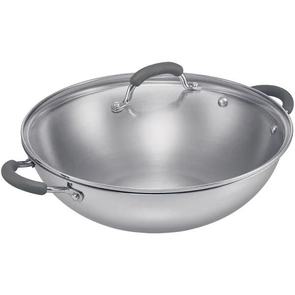 Raco Reliance 32cm Stainless Steel Covered Wok