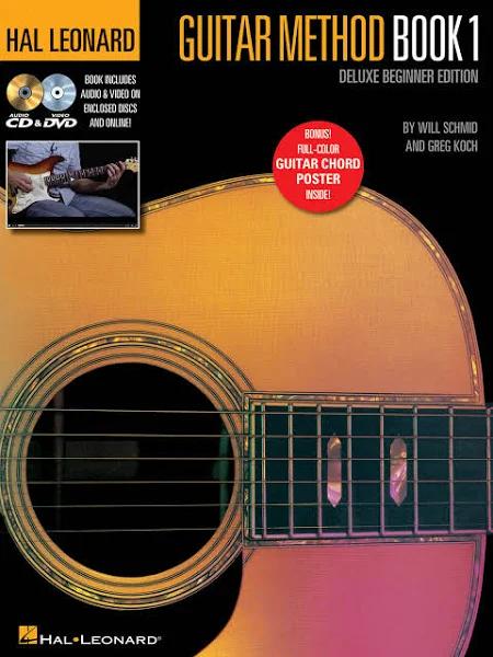 Hal Leonard Guitar Method - Book 1 Deluxe Beginner Edition