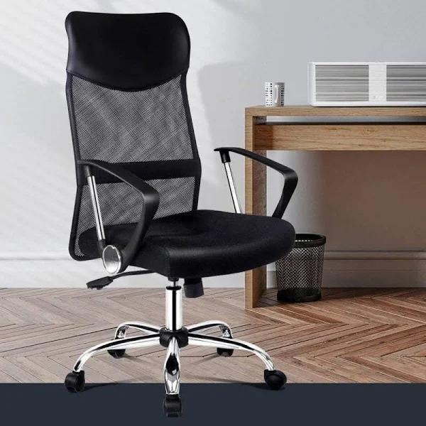 ALFORDSON Mesh Office Chair High Back Black