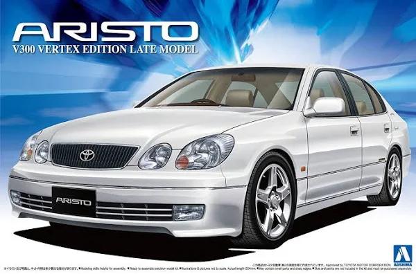 Aoshima JZS161 Aristo V300 Vertex Edition Late Type Plastic Model Kit