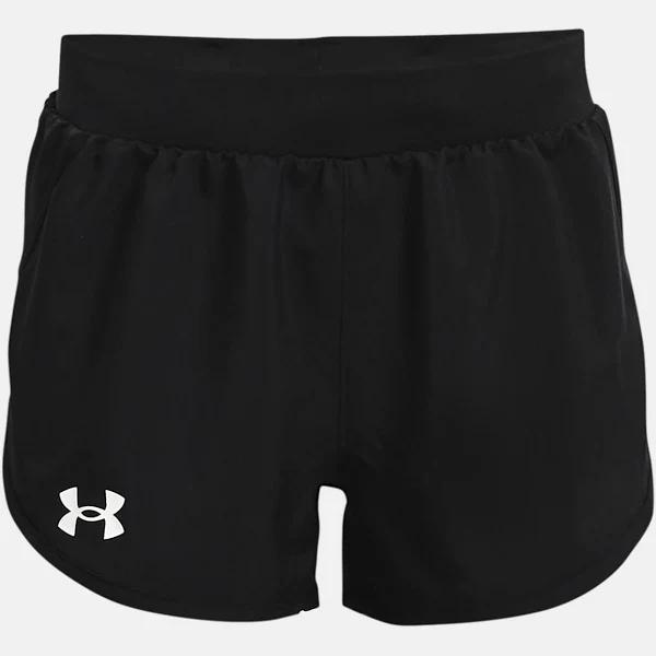 Under Armour Girls Fly by Shorts Black XL