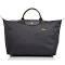 Longchamp Le Pliage Club Large Nylon Travel Bag Gunmetal