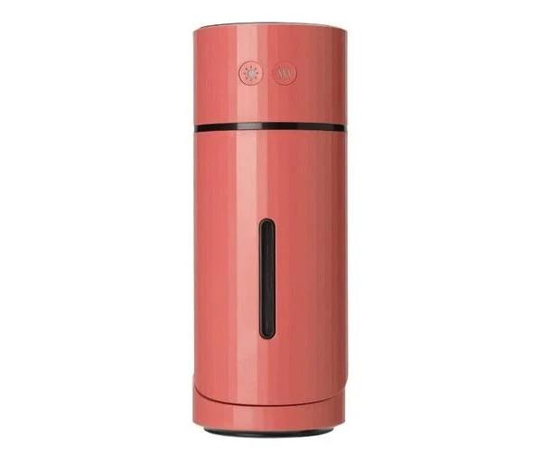 Vibe Geeks Cool Mist Mini Humidifier with Adjustable Angel 7 Colour LED & Auto-shut-off USB Plugged-in Pink