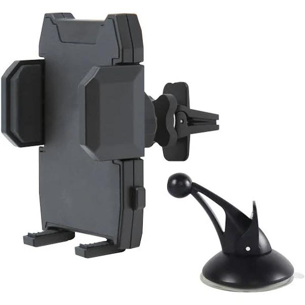 Antsig 2 in 1 Car Phone Holder Vent or Suction Mount