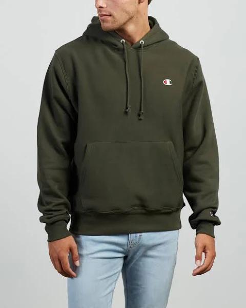 Champion Reverse Weave Hoodie - Tourmaline Green / XS