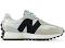 New Balance 327 White Black Grey Light Blue (Women's)