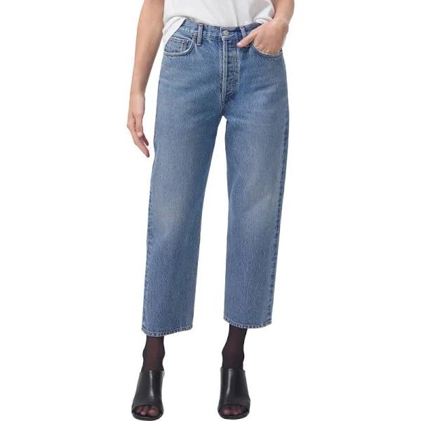 AGOLDE - 90s Organic Cotton Crop Jeans - Women - Passenger - W30