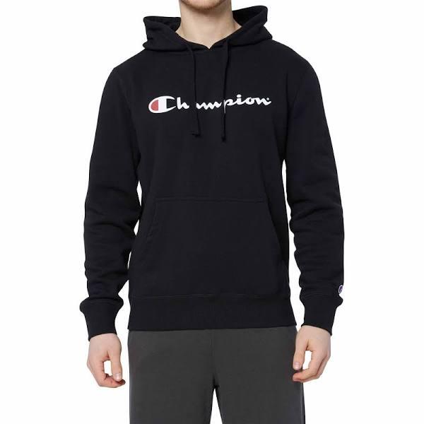 Champion Script Hoodie - Black