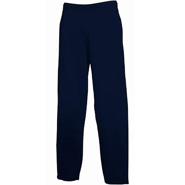 Fruit of The Loom 64032 Open Hem Jog Pants Deep Navy - Size: S Colour: