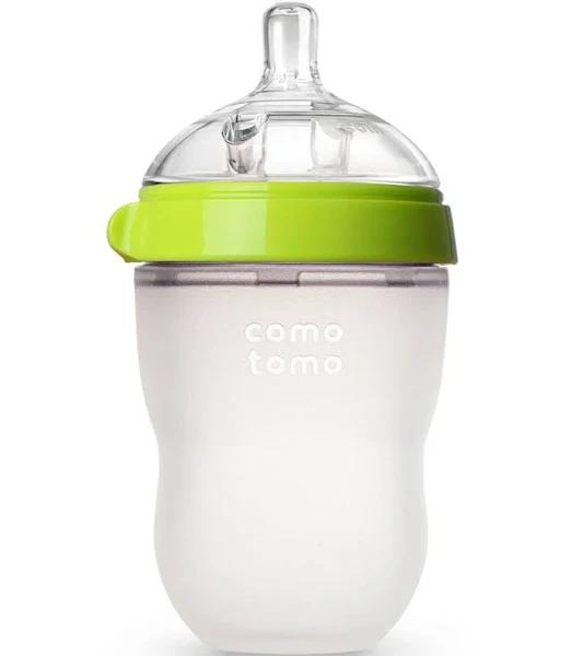 Comotomo Silicone Baby Bottle 250ml Green