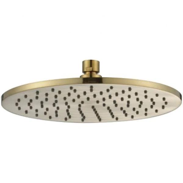 Star Round Shower Head 250mm Brushed Bronze