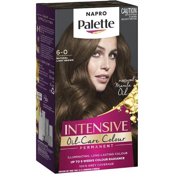 Napro Palette 6-0 Natural Light Brown Hair Colour