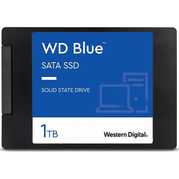 Western Digital 1TB 2.5" 3D NAND SATA SSD Blue