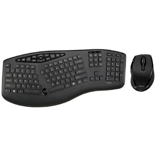 J.Burrows Wireless Ergonomic Keyboard and Mouse Combo