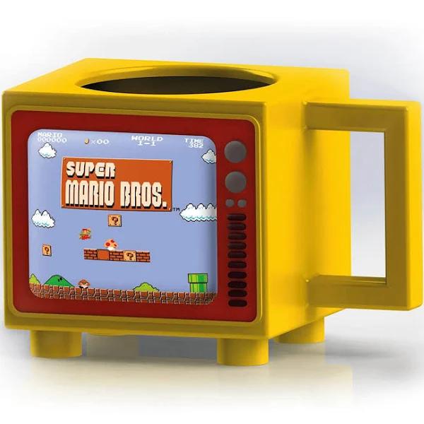 Super Mario Bros Retro TV Heat Changing Mug