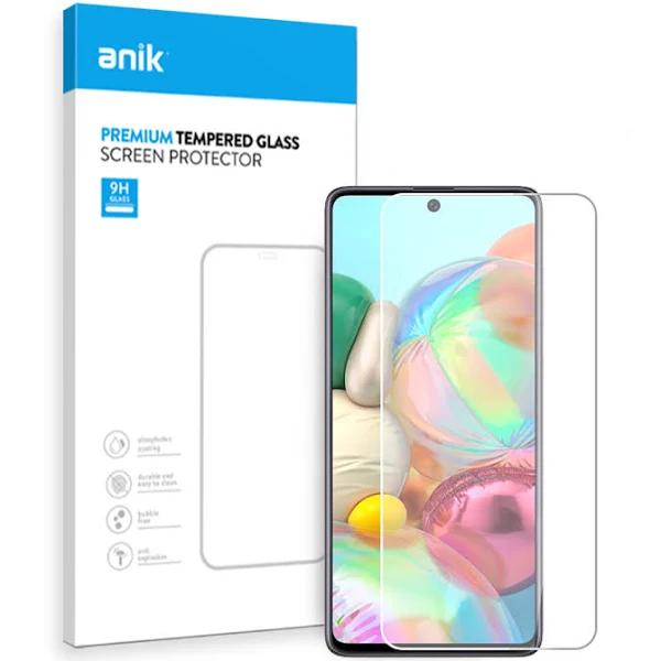 Anik Premium Standard Tempered Glass Screen Protector For Samsung Galaxy A71 [2 Pack]