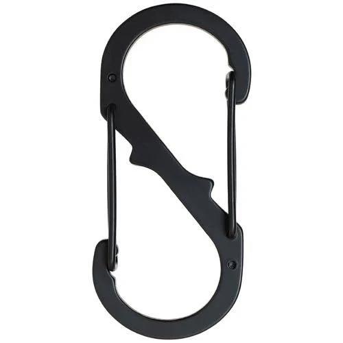 J.Burrows Metal Carabiner Holder Black