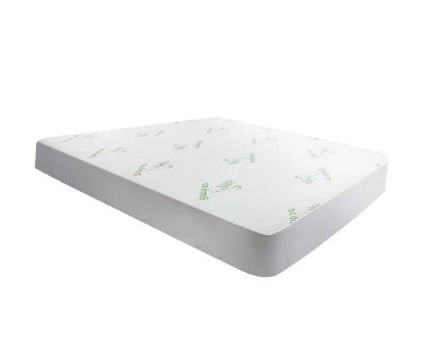 Double Size Bamboo Mattress Bed Protector Waterproof PU Coating