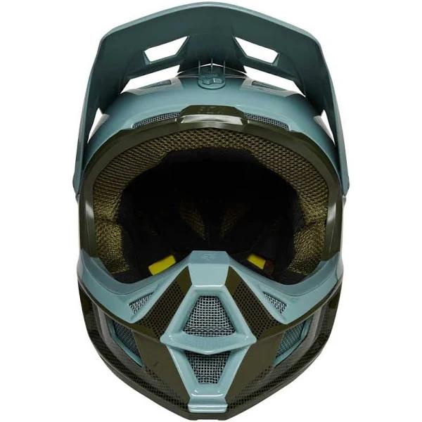 Fox Racing MTB Rampage Comp MIPS Downhill Helmet Green L