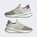 Adidas X_PLRBOOST - Silver Pebble / Aluminium / Purple Rush - 9