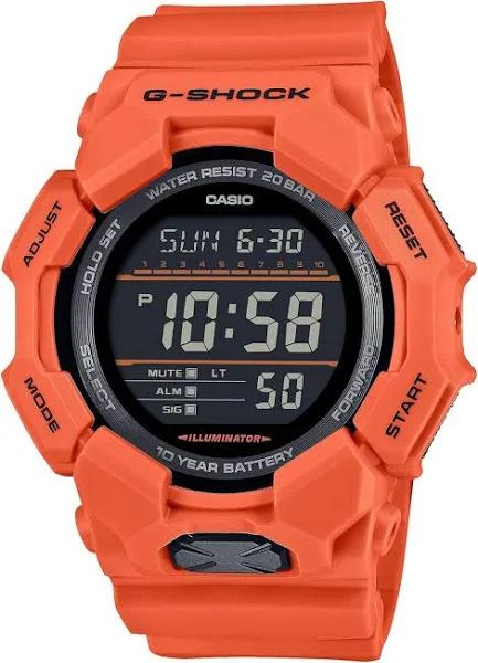 Casio G-Shock Long-Life Battery Made from Biomass Plastic GD-010-4JF Men's Orange