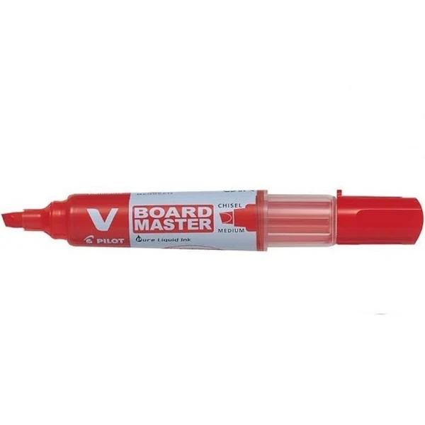 Pilot Begreen V Board Master Whiteboard Marker Chisel Tip Red