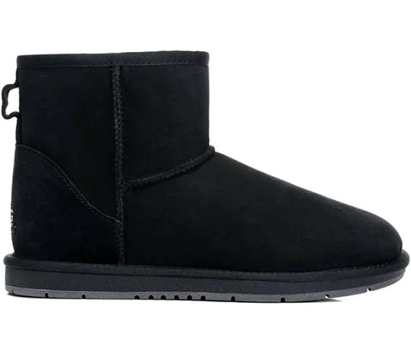 Australian Shepherd Unisex Mini Classic UGG Boots Black / 35