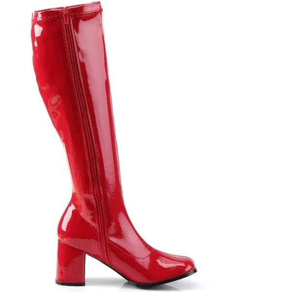 Funtasma GOGO-300 Red Boots Size 5