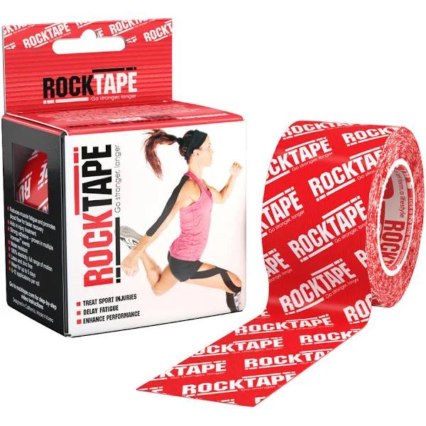 RockTape Logo Red 5cm x 5m Tape