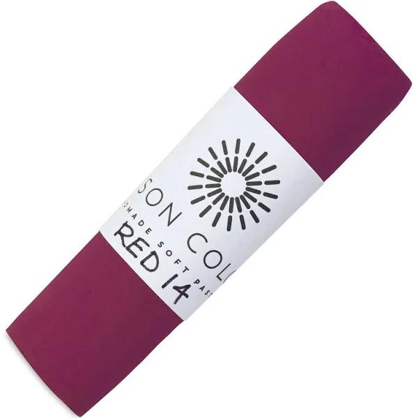 Unison Colour : Soft Pastel : Single Large Pastel Red 14