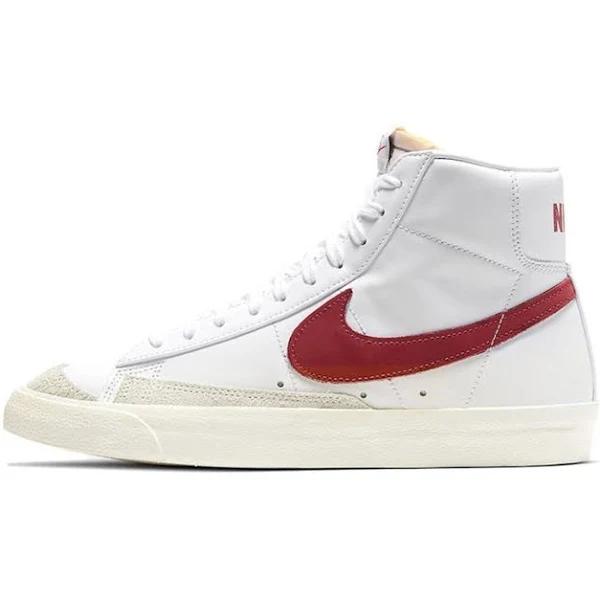 Nike Blazer Mid '77 Vintage Men's Sneakers - White/Worn Brick - 7