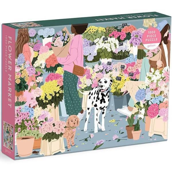 Galison - Flower Market Puzzle 1000pc